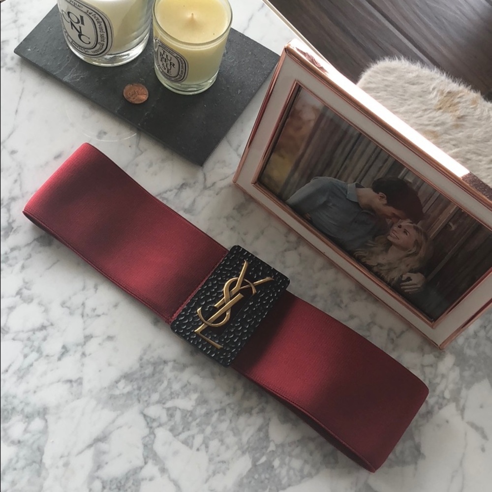 Yves Saint Laurent belt!